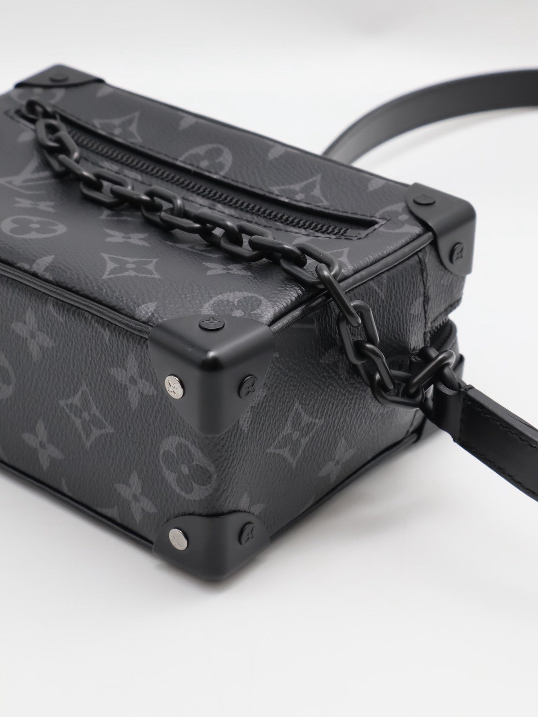 LOUIS VUITTON Mini Soft Trunk - 灰老花