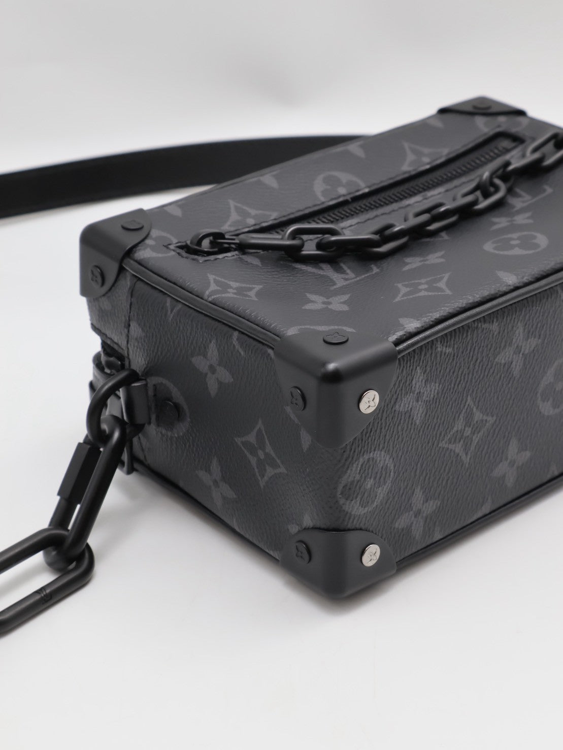 LOUIS VUITTON Mini Soft Trunk - 灰老花