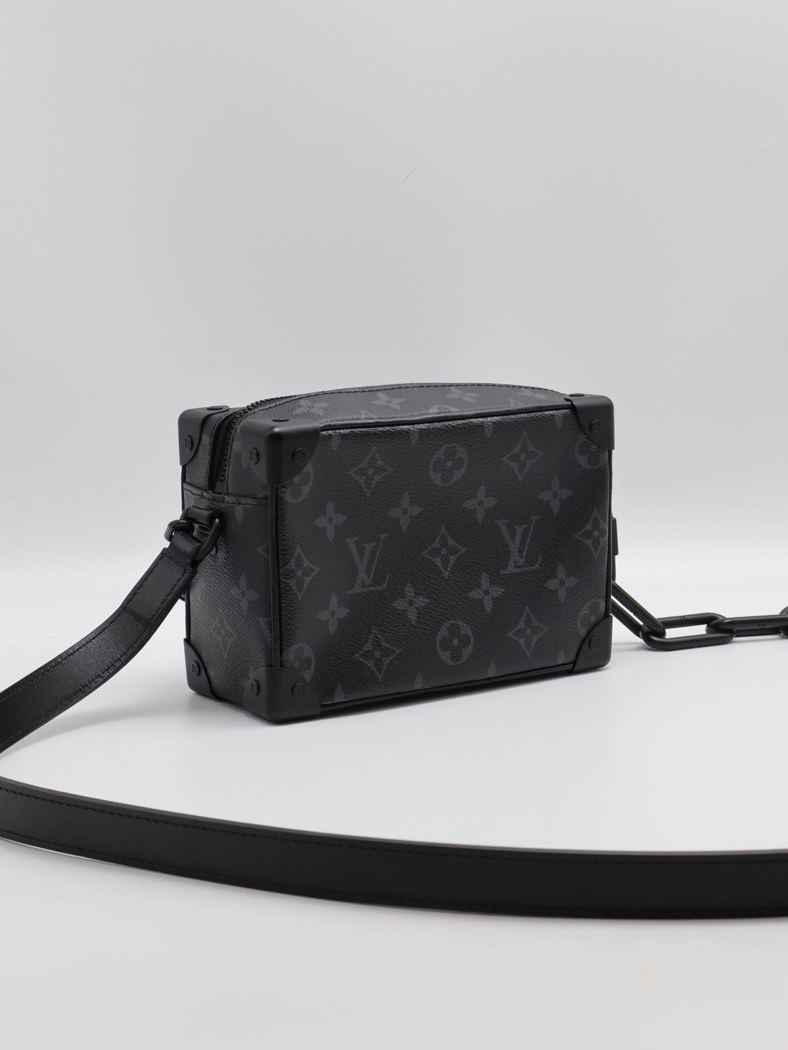 LOUIS VUITTON Mini Soft Trunk - 灰老花