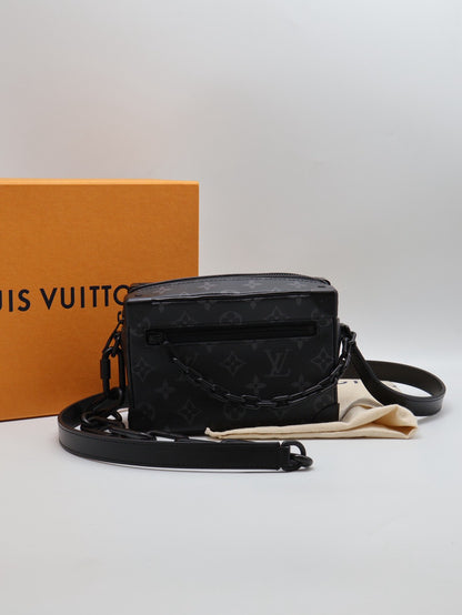 LOUIS VUITTON Mini Soft Trunk - 灰老花