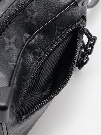 LOUIS VUITTON Mini Soft Trunk - 灰老花