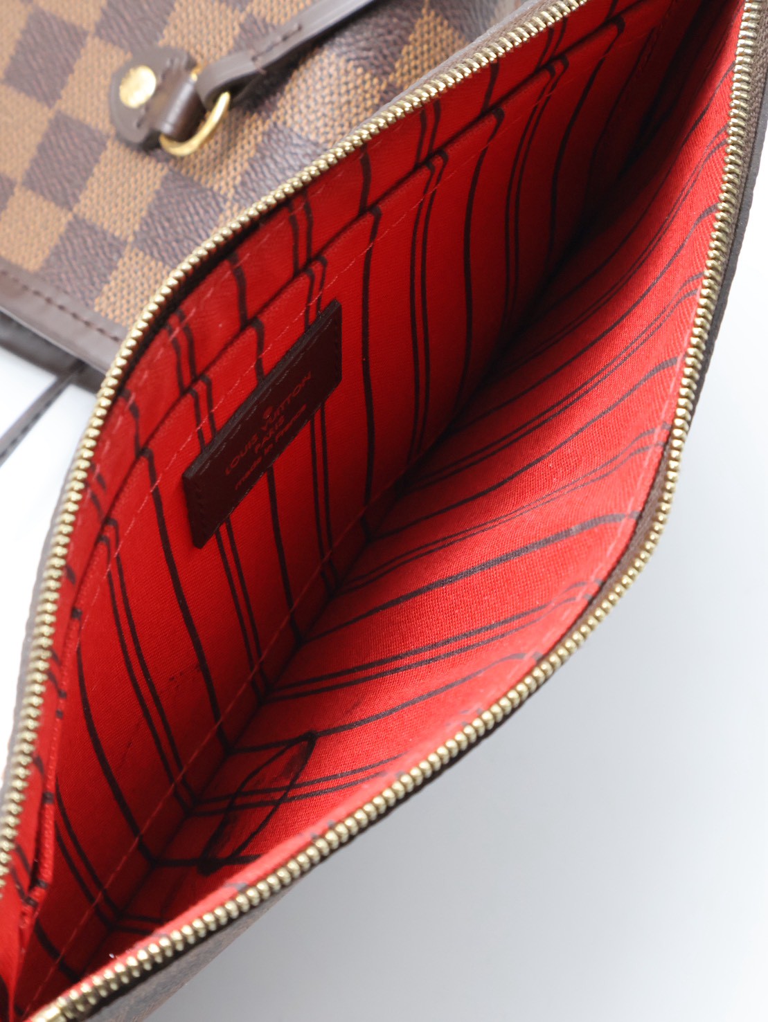 LOUIS VUITTON Neverfull tote - MM棋盤格