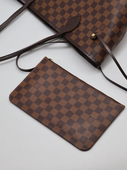 LOUIS VUITTON Neverfull tote - MM棋盤格