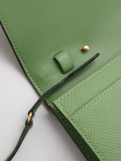 HERMES Constance to go - 牛油果綠金 Z