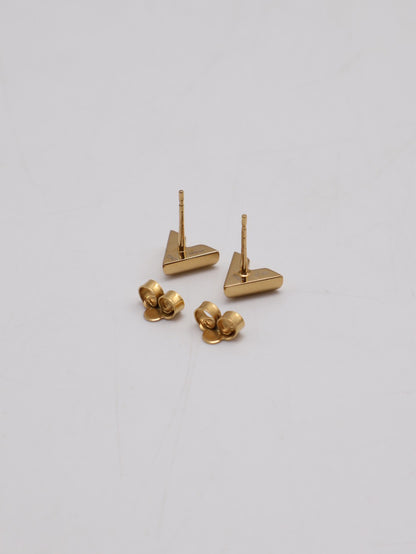 LOUIS VUITTON 經典Essential V耳環 - 金