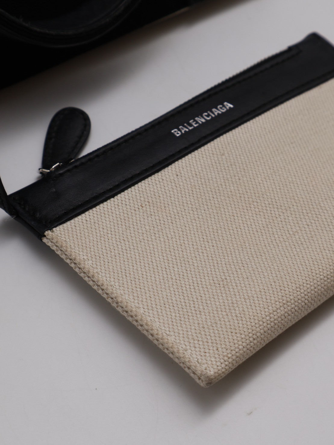 Balenciaga Navy cabas帆布托特