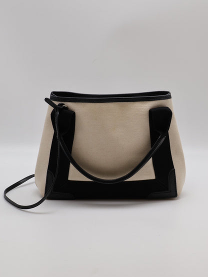 Balenciaga Navy cabas帆布托特