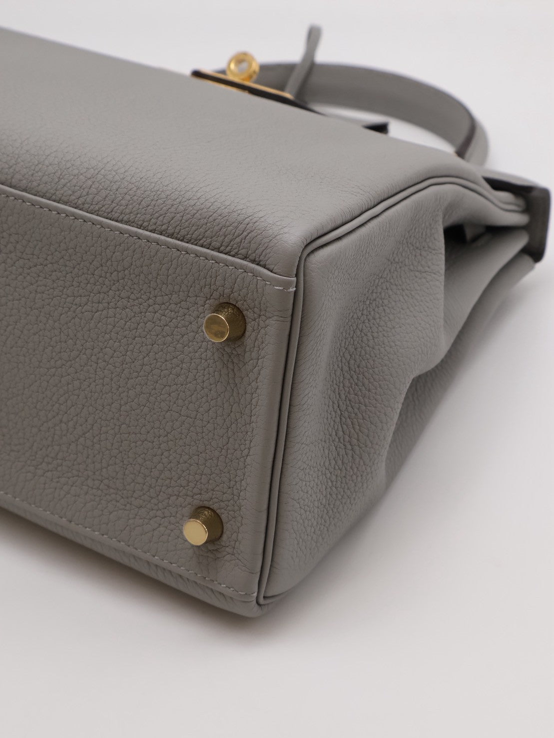 HERMES Kelly 28 - 海鷗灰金 W