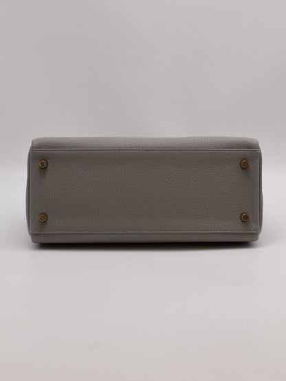 HERMES Kelly 28 - 海鷗灰金 W