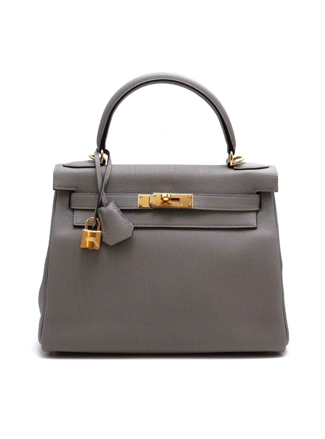 HERMES Kelly 28 - 海鷗灰金 W