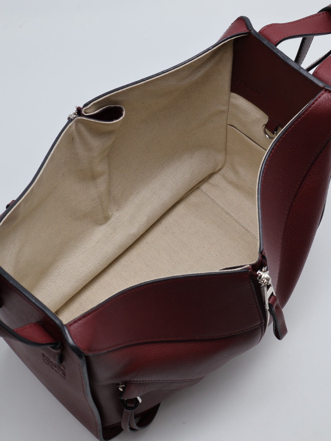 LOEWE Hammock 吊床包 - 小號酒紅