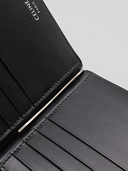 CELINE Triomphe凱旋帆布雙折皮夾