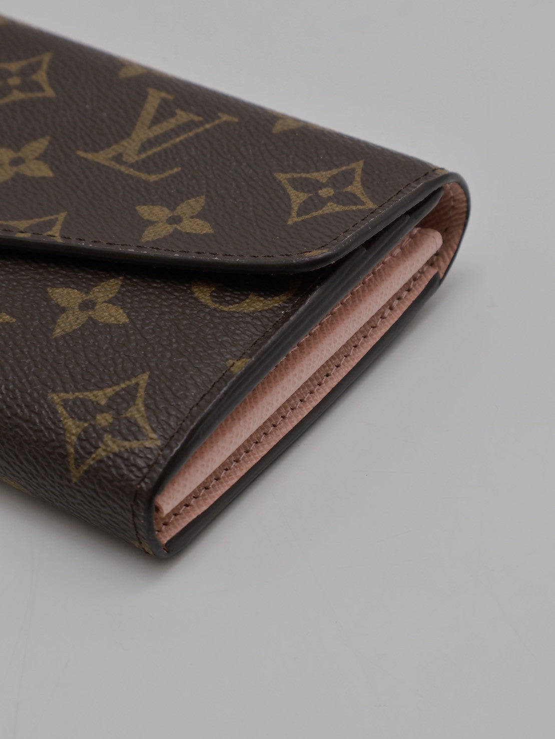 LOUIS VUITTON Sarah翻蓋長夾 - 芭蕾粉