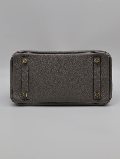 HERMES Birkin 25 - Gris Meyer 0L 積雨雲灰金 U