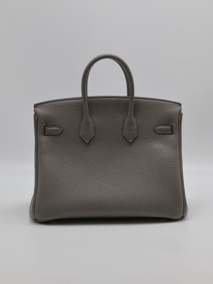 HERMES Birkin 25 - Gris Meyer 0L 積雨雲灰金 U