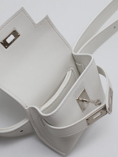 HERMES Kelly moove - 新白銀 W