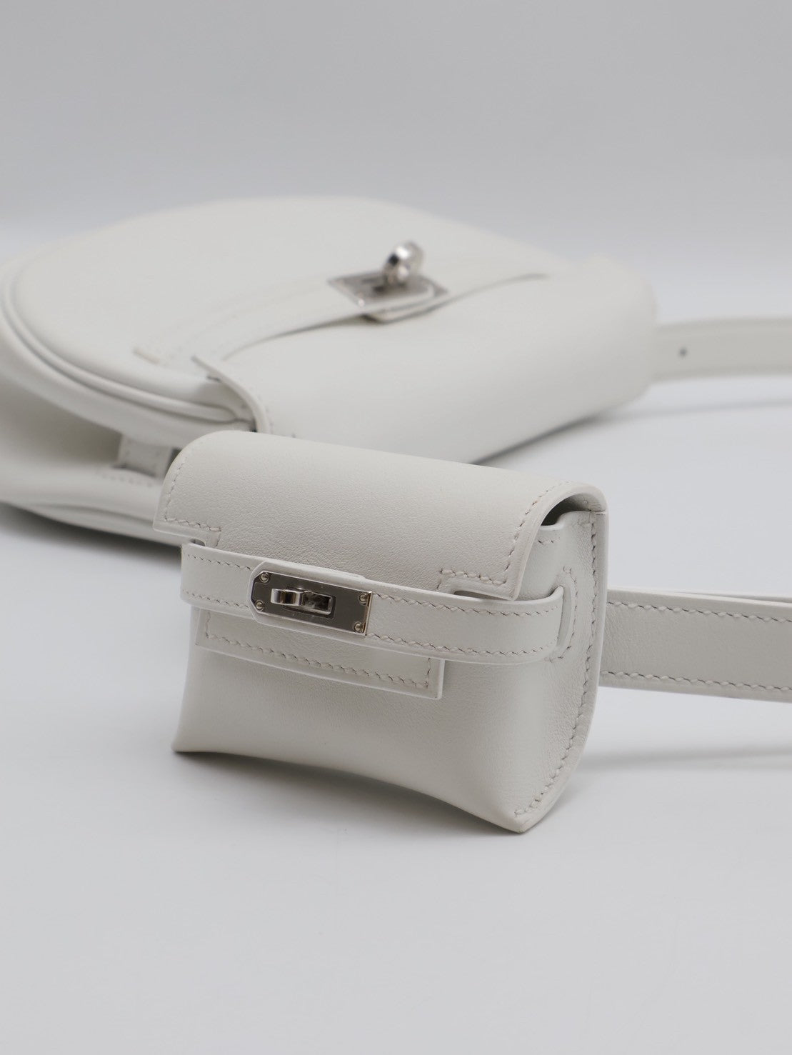 HERMES Kelly moove - 新白銀 W