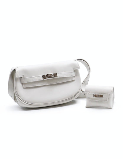 HERMES Kelly moove - 新白銀 W