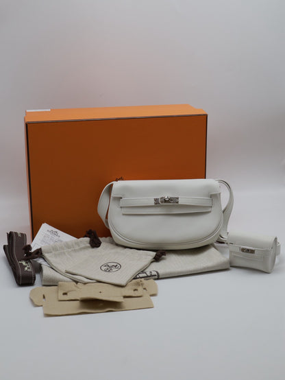 HERMES Kelly moove - 新白銀 W
