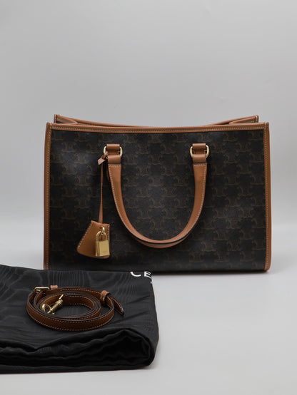 CELINE Triomphe凱旋帆布托特包 - mini