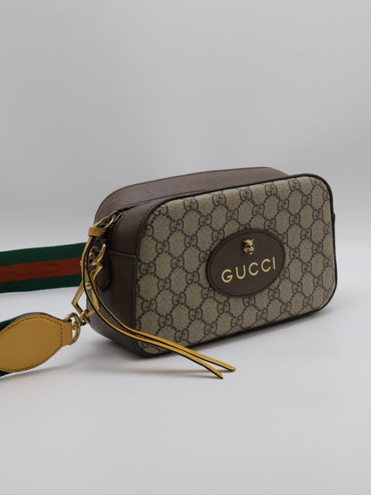 GUCCI Superme虎頭老花相機包