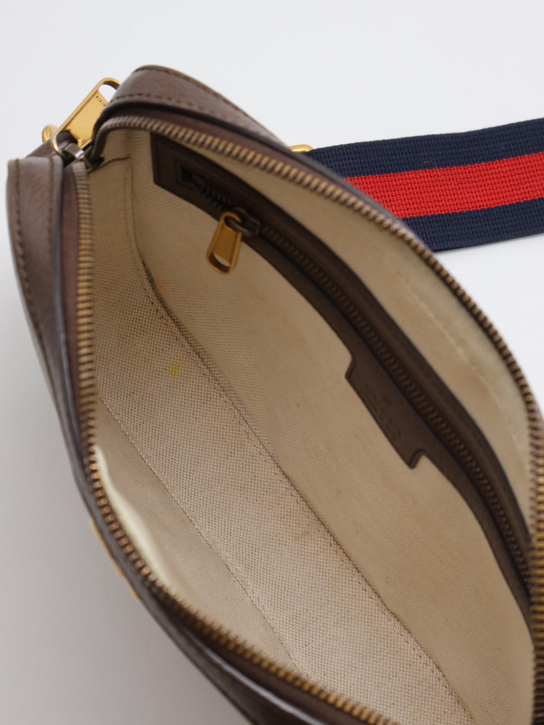 GUCCI Ophidia紅綠織帶老花相機包