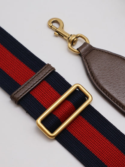 GUCCI Ophidia紅綠織帶老花相機包