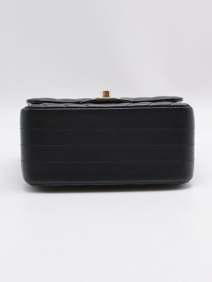 CHANEL V紋口蓋方胖子 17 - 黑金29開