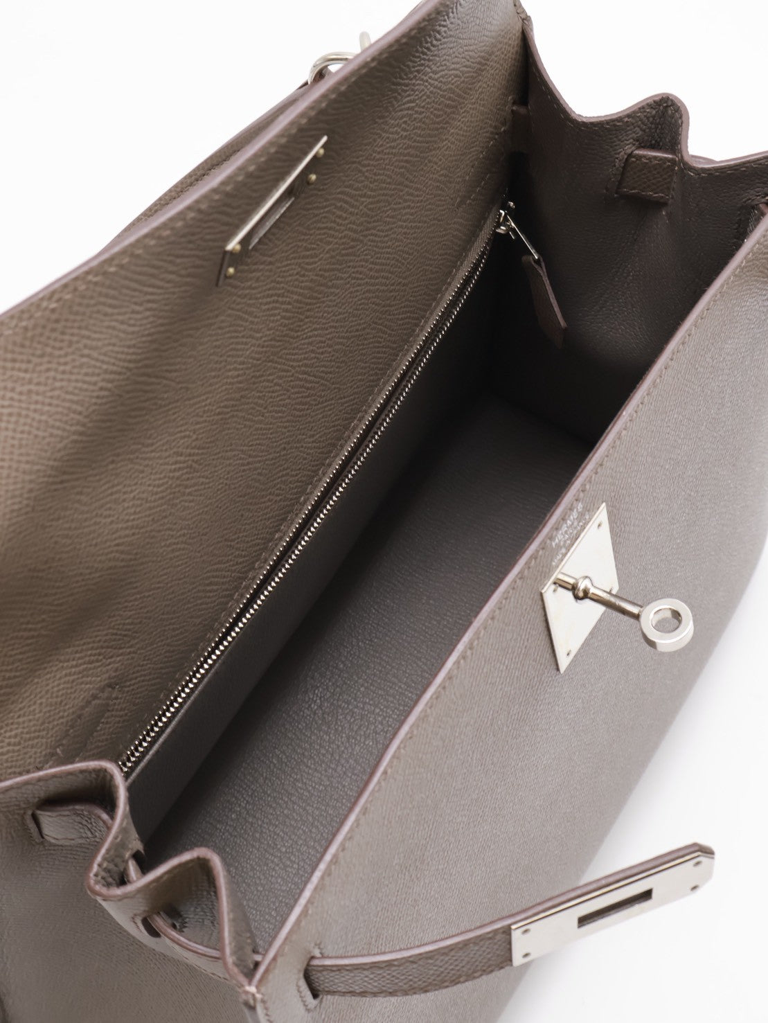 HERMES Kelly 28 - 錫器灰銀 D