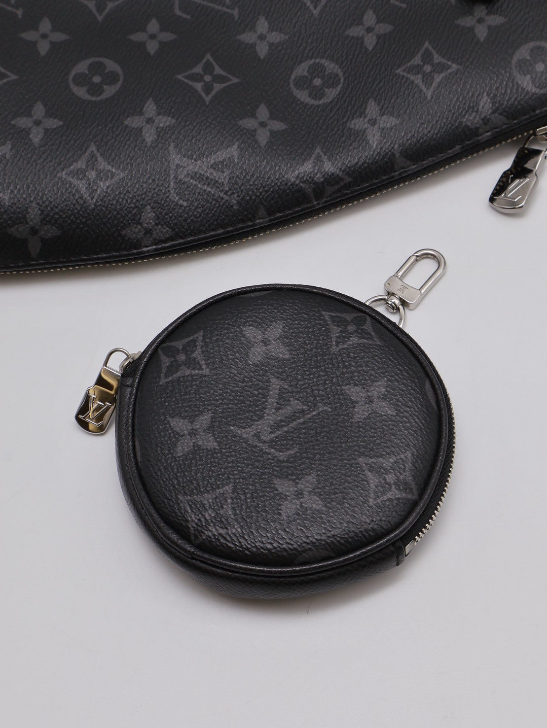 LOUIS VUITTON Duo斜背包 - 灰老花