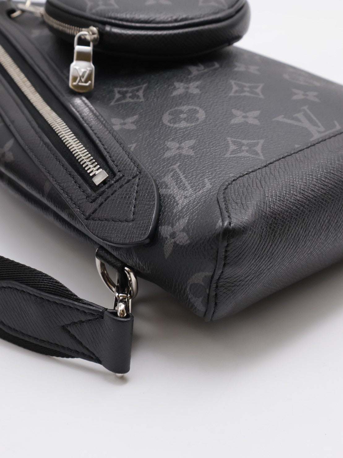 LOUIS VUITTON Duo斜背包 - 灰老花