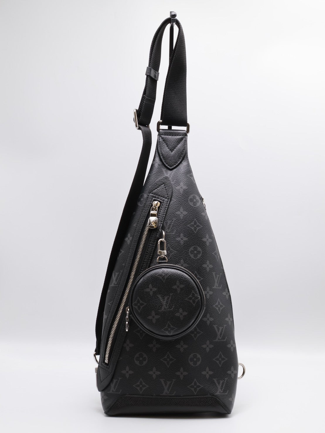 LOUIS VUITTON Duo斜背包 - 灰老花