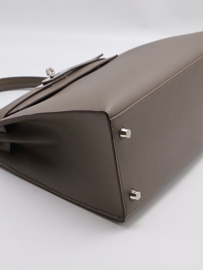HERMES Kelly 28 - 錫器灰銀 D