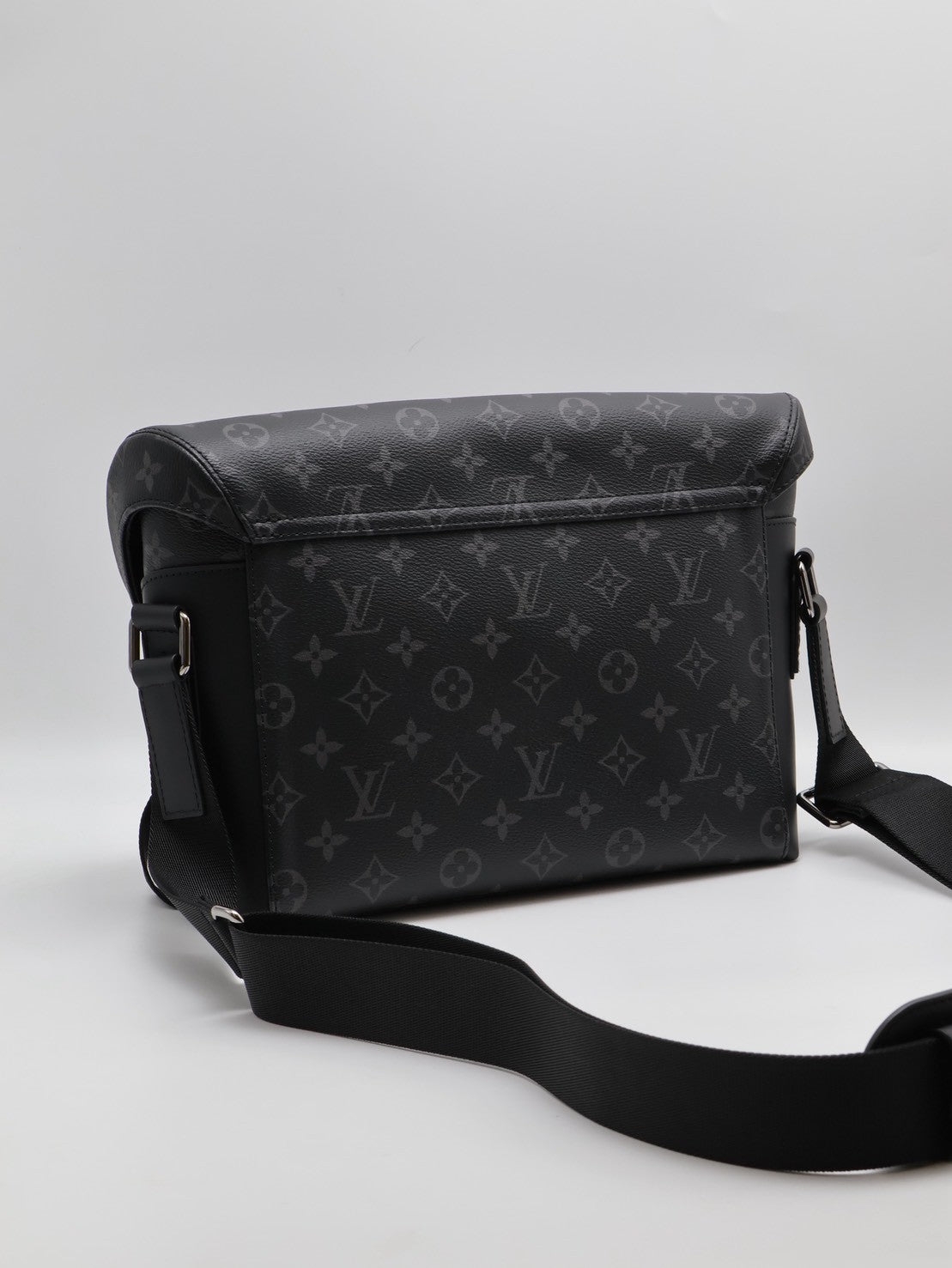 LOUIS VUITTON Voyager郵差包 -  PM灰老花