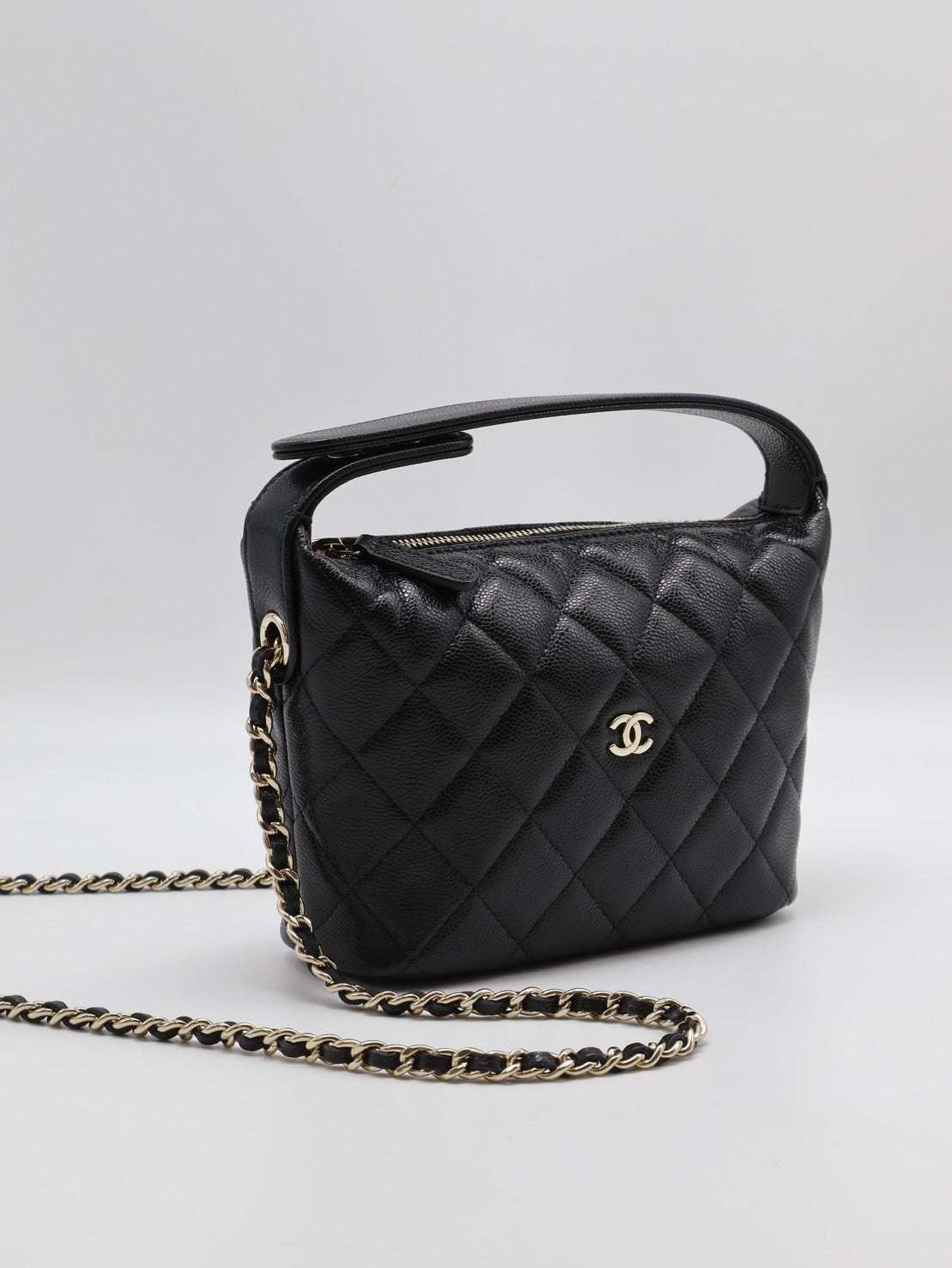 CHANEL Hobo飯盒包 - 黑金