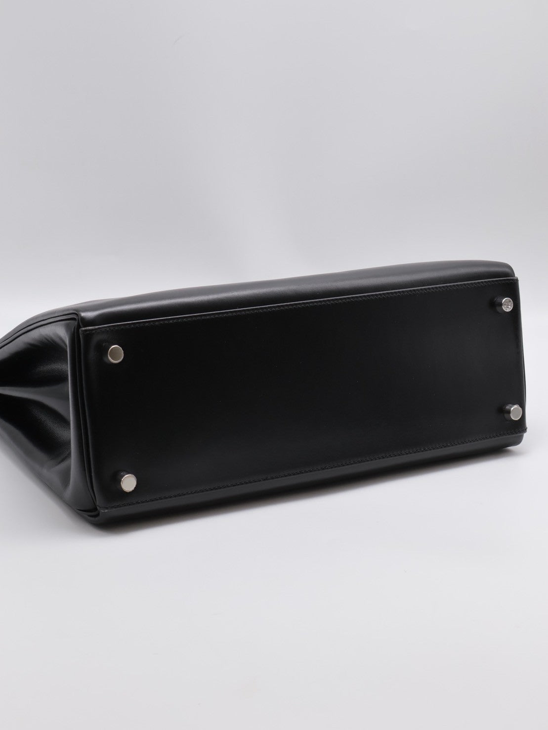 HERMES Kelly 32 - 黑銀 🄹