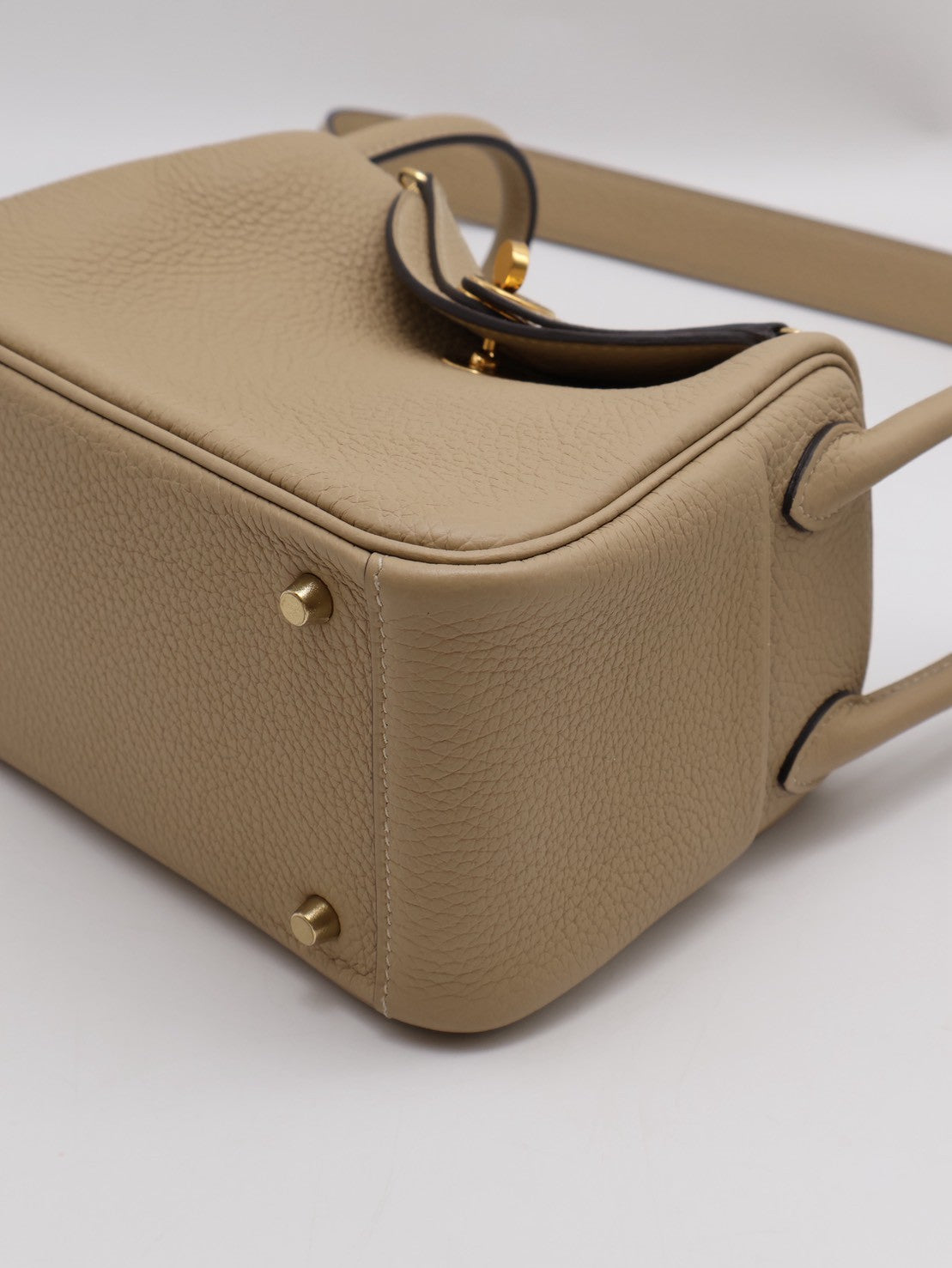 HERMES Mini lindy -  風衣灰金 Z