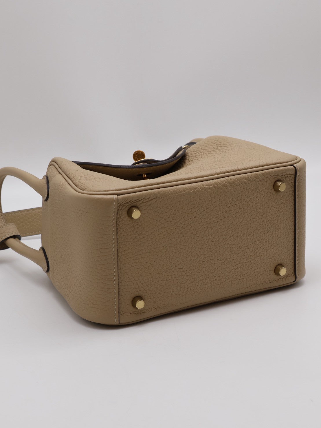 HERMES Mini lindy -  風衣灰金 Z