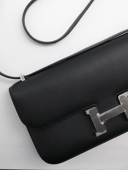 HERMES Constance elan 24 - 黑銀 W