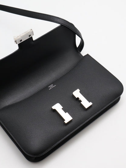 HERMES Constance elan 24 - 黑銀 W