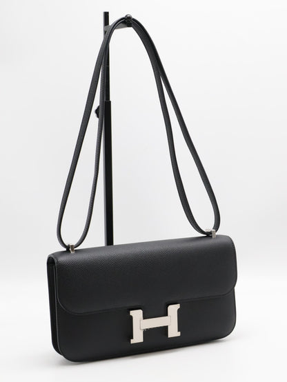 HERMES Constance elan 24 - 黑銀 W
