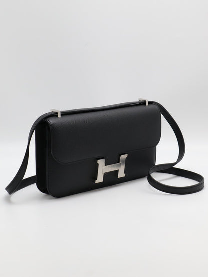 HERMES Constance elan 24 - 黑銀 W