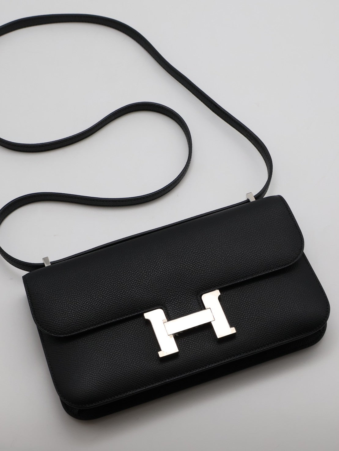 HERMES Constance elan 24 - 黑銀 W