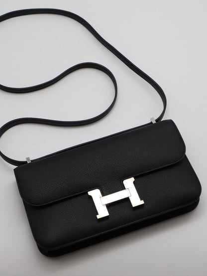 HERMES Constance elan 24 - 黑銀 W