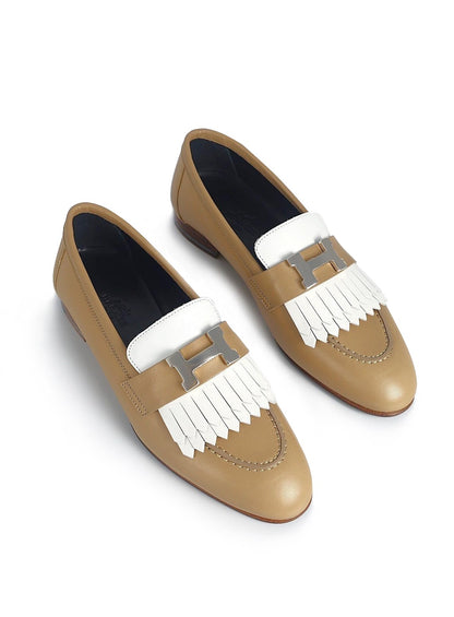 HERMES Royal樂福鞋 -棕 35.5
