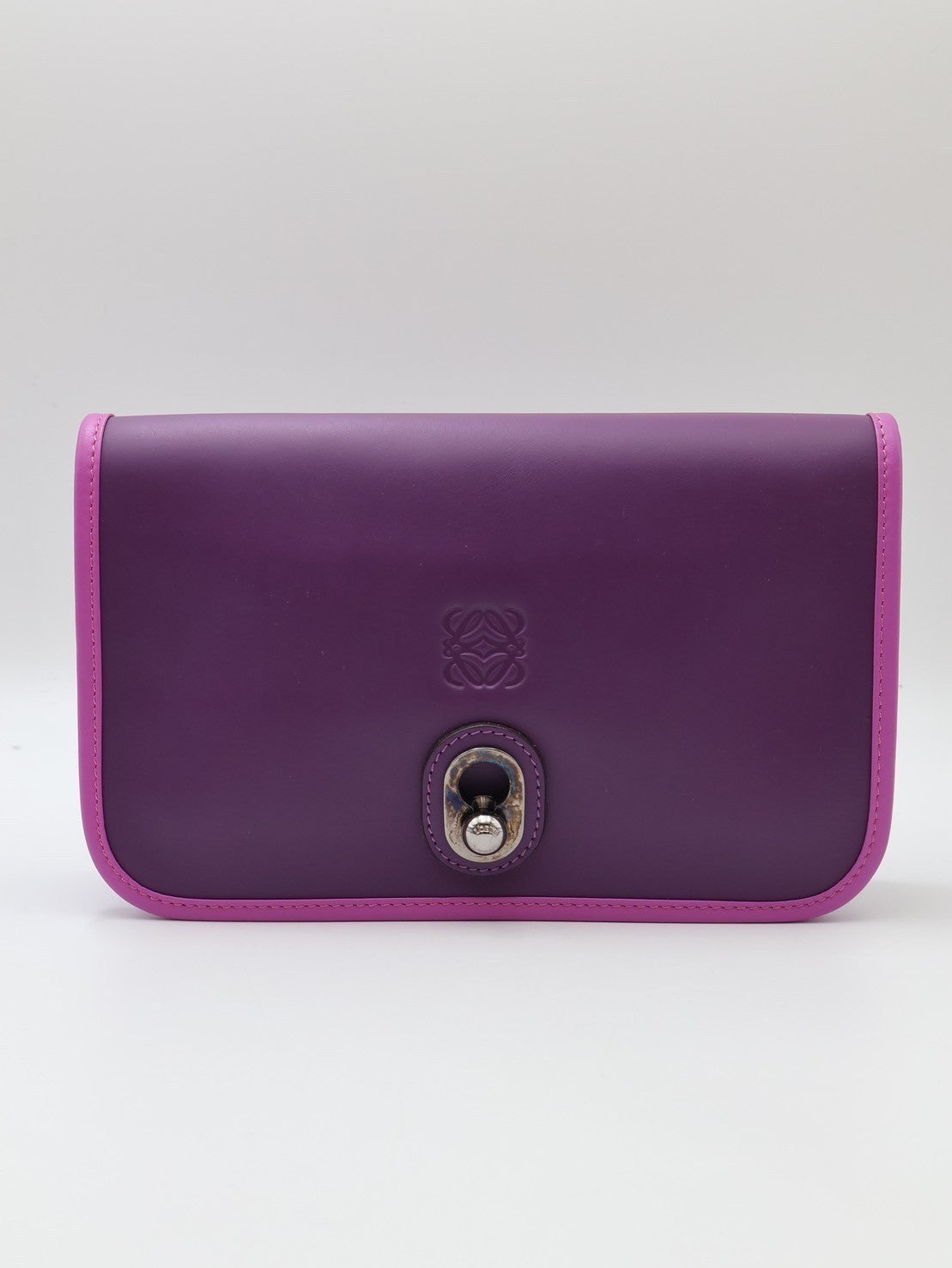 LOEWE - Anagram斜背包 - 紫
