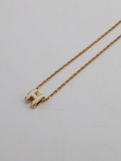 HERMES Mini pop H項鍊 - 白金
