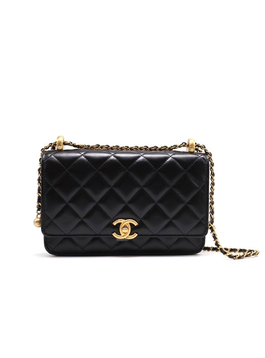 CHANEL 24C雙金球調節WOC - 黑金
