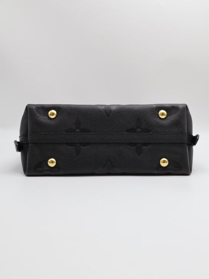 LOUIS VUITTON CarryAll PM - 壓紋牛皮黑