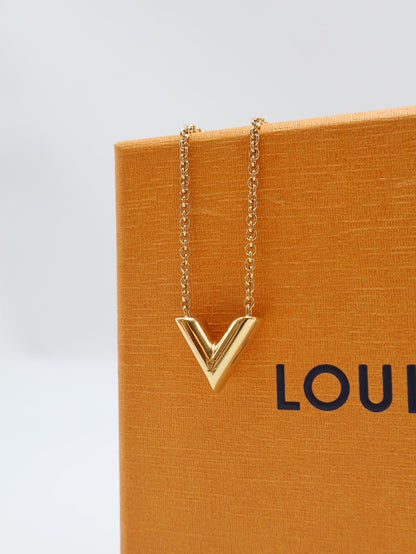 LOUIS VUITTON 經典Essential V 項鍊